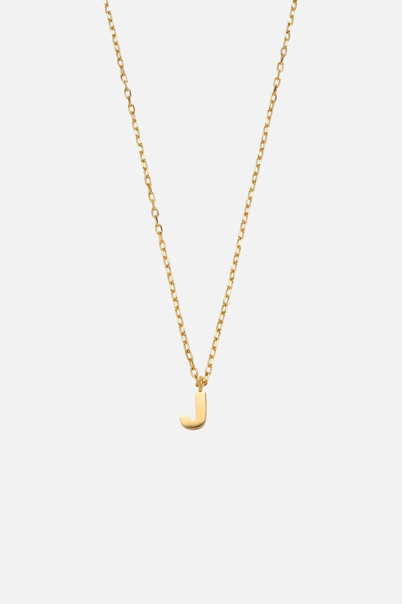 LETTER POLISHED NECKLACE (A-Z) - Image 15