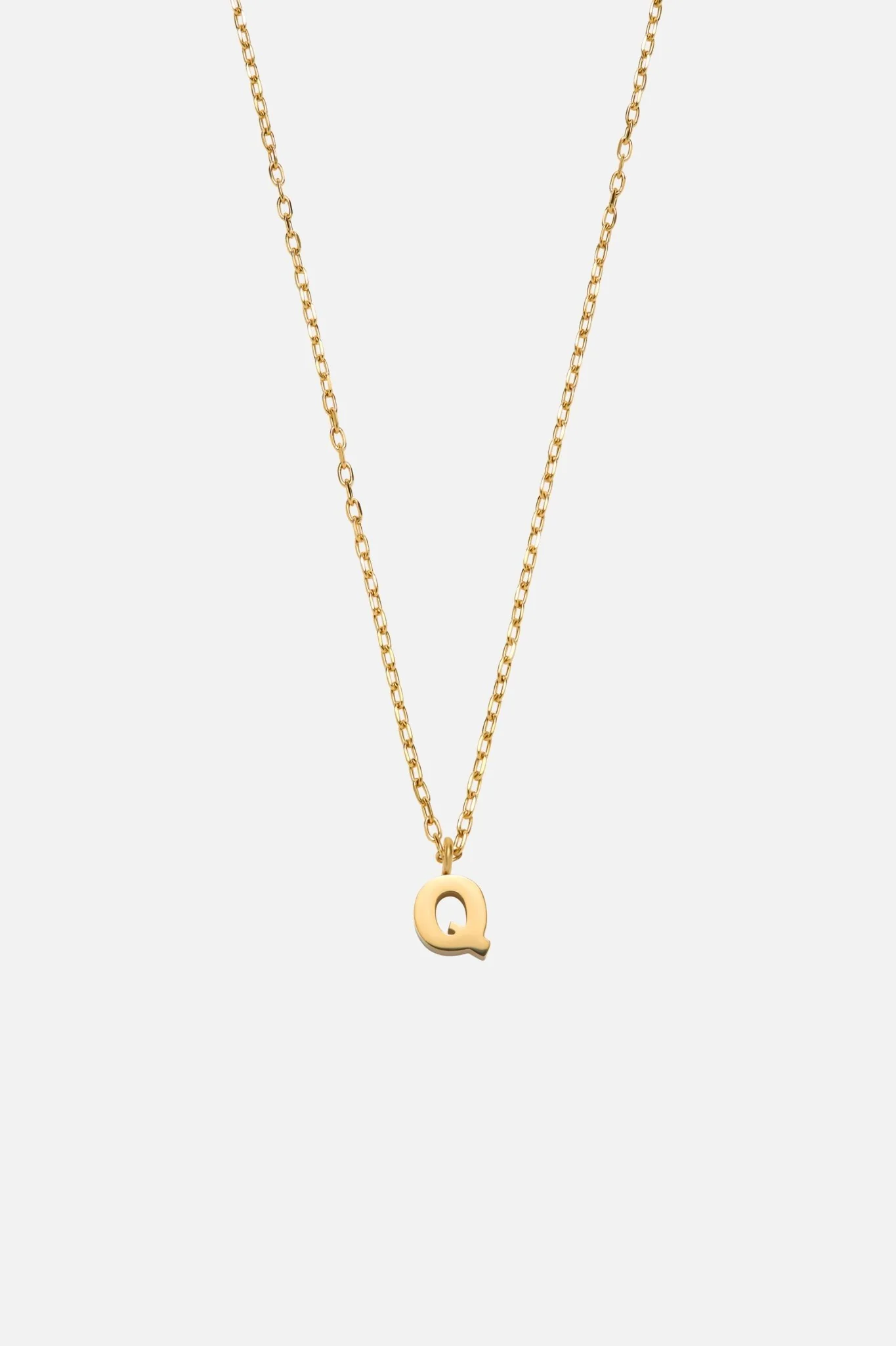 LETTER POLISHED NECKLACE (A-Z) - Image 29