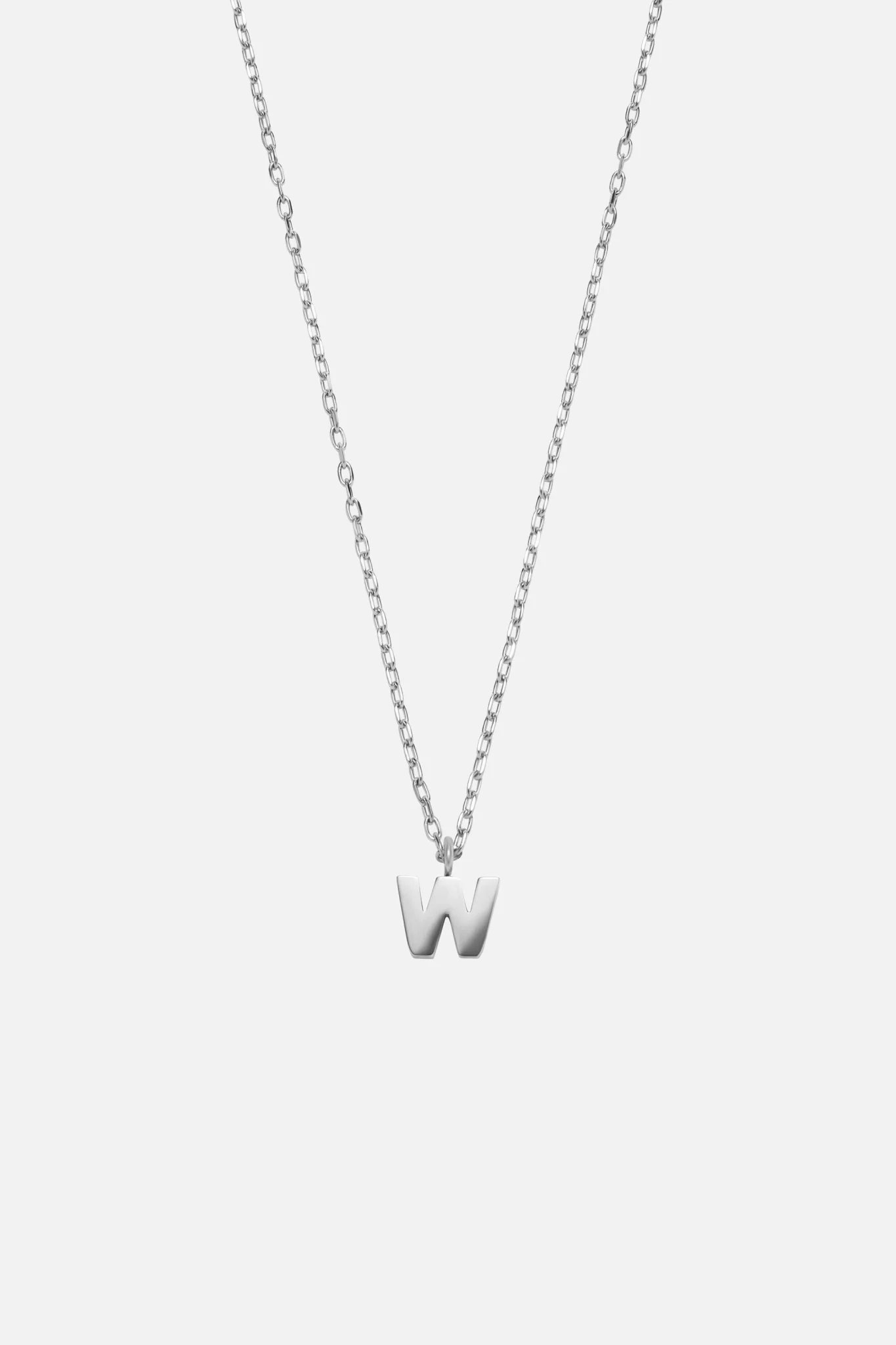 LETTER POLISHED NECKLACE (A-Z) - Image 32